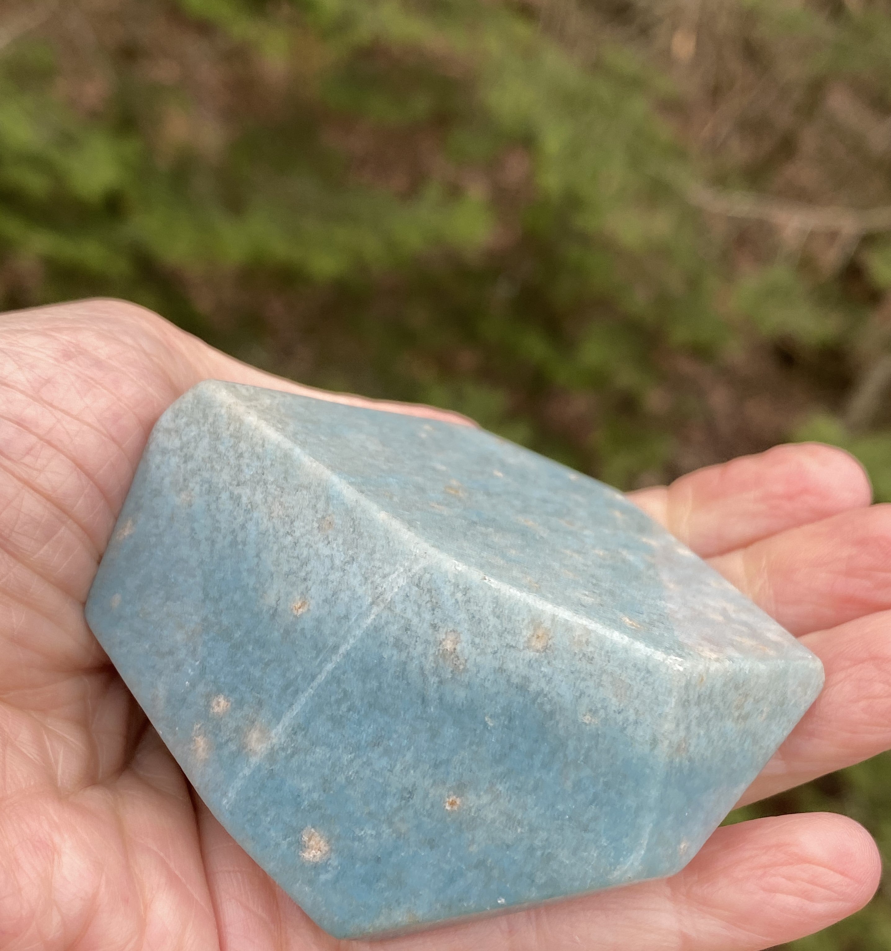 Trolleite Free Form Piece  Blue  Truth Spiritual Connection Calm 31356S