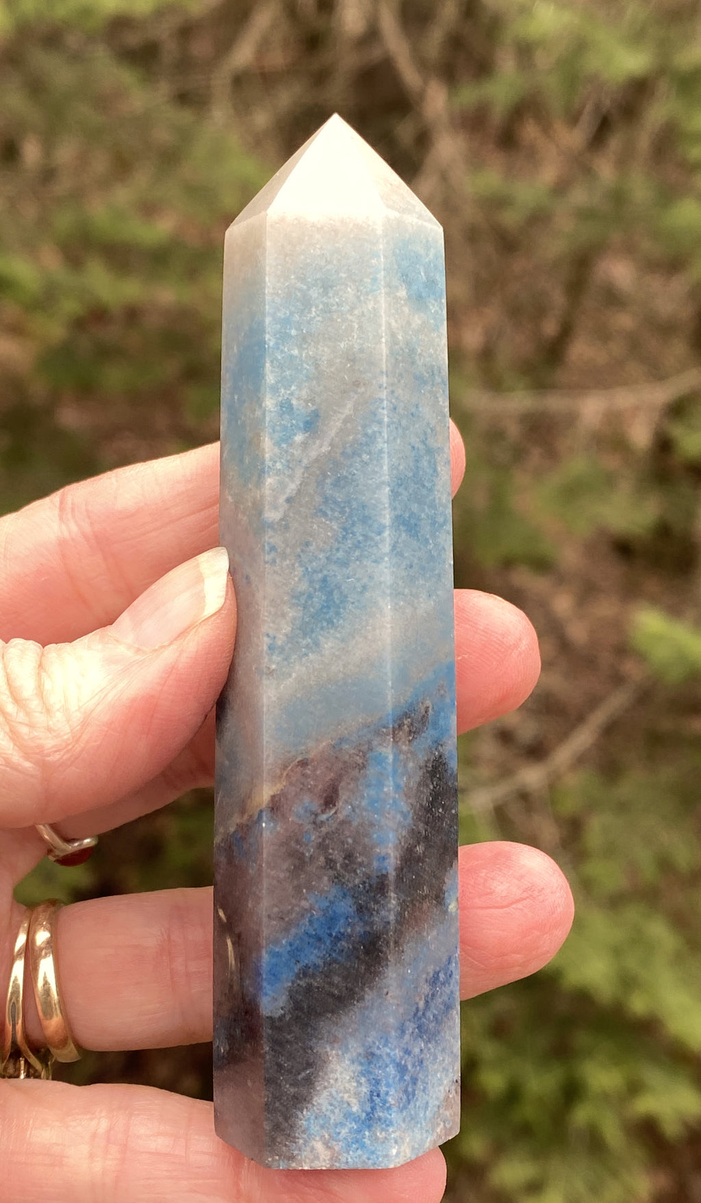 Trolleite Point Tower  Blue  Truth Spiritual Connection Calm 31357S