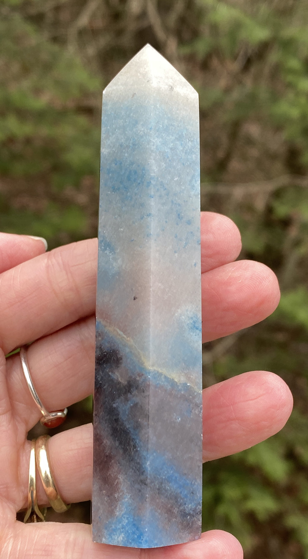 Trolleite Point Tower  Blue  Truth Spiritual Connection Calm 31357S