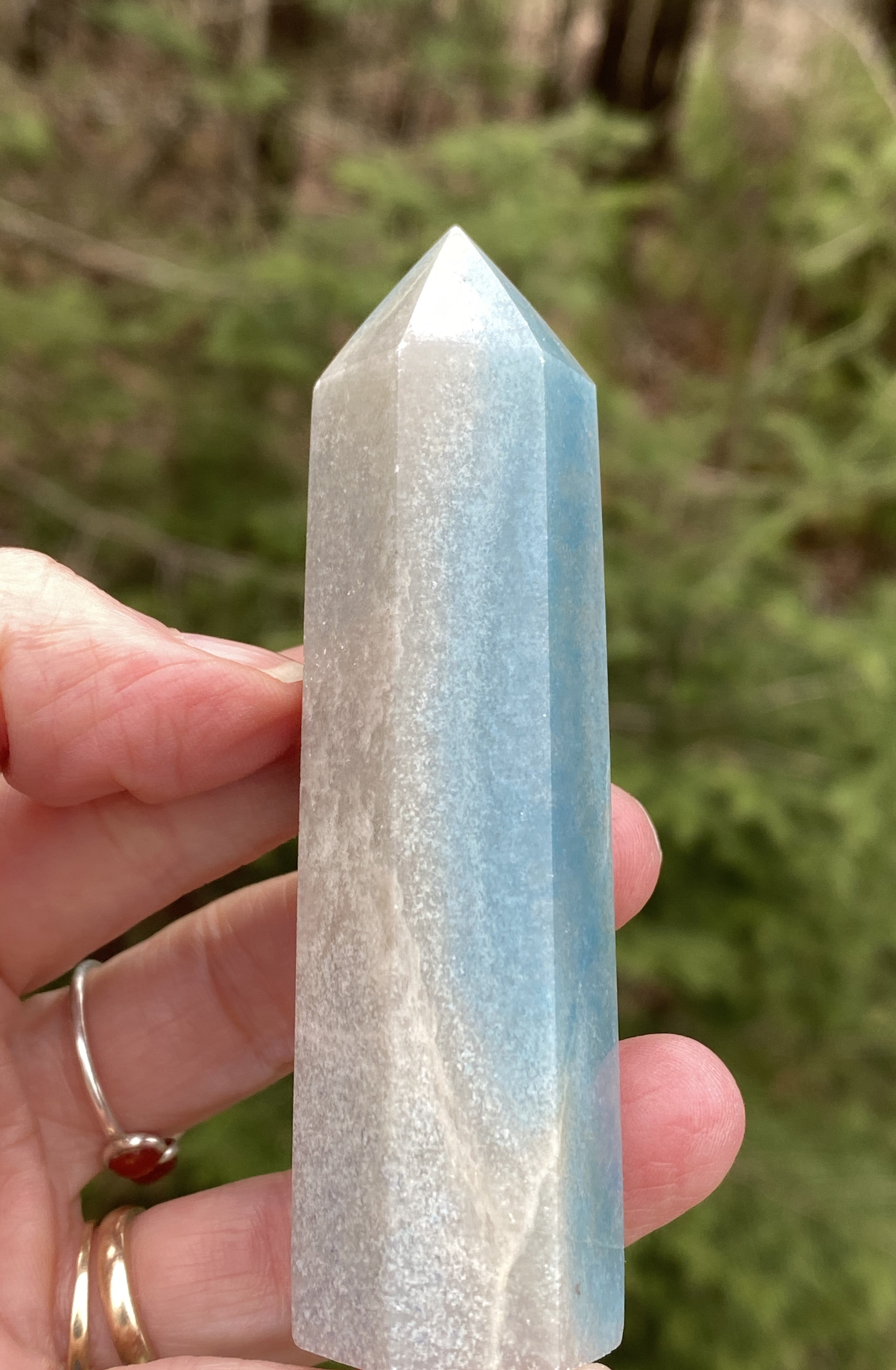 Trolleite Point Tower  Blue  Truth Spiritual Connection Calm 31358S