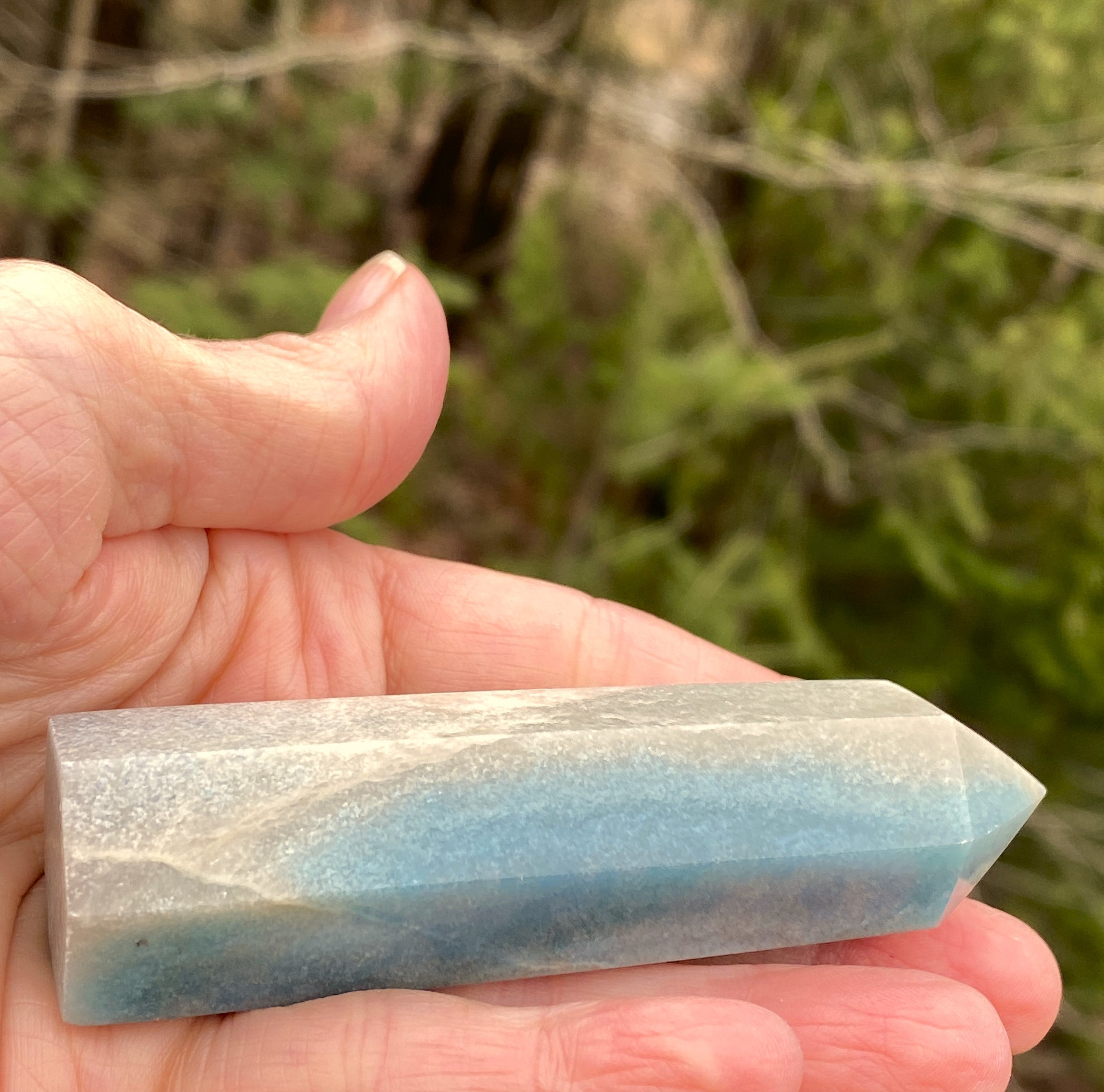 Trolleite Point Tower  Blue  Truth Spiritual Connection Calm 31358S