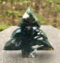 Moss Agate Tree Figurine  Grounding Stability 31370S