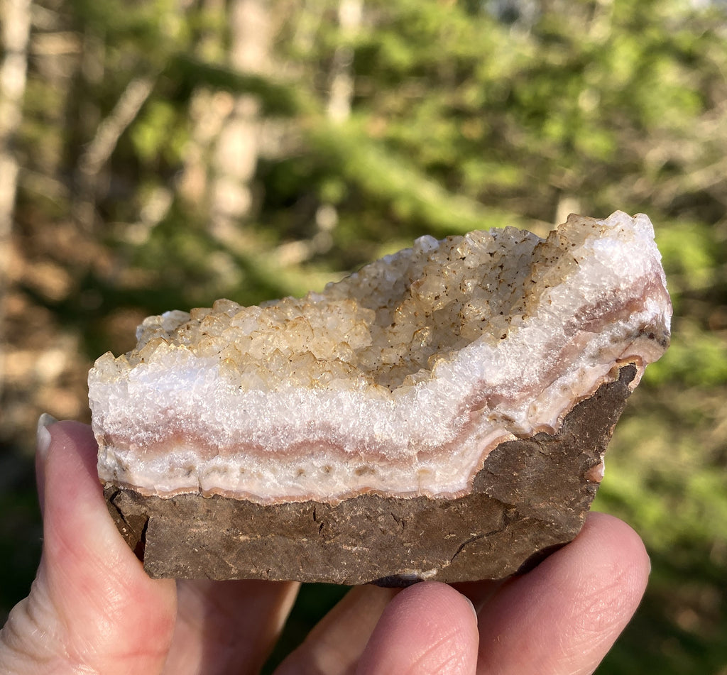 Citrine Druzy Specimen  Prosperity Protection 31404S
