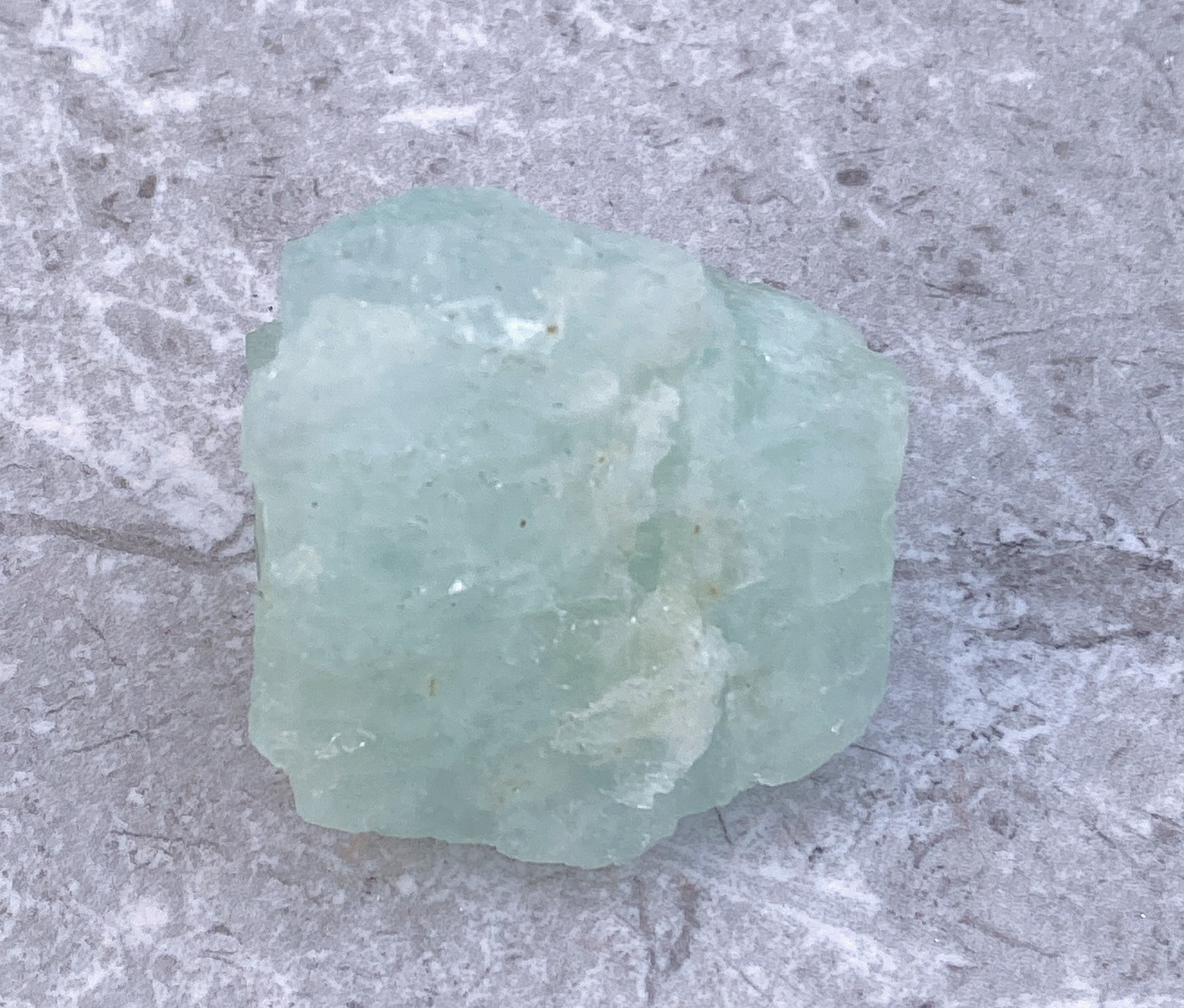 Aquamarine Raw Piece Intuition Courage Calming 31418S
