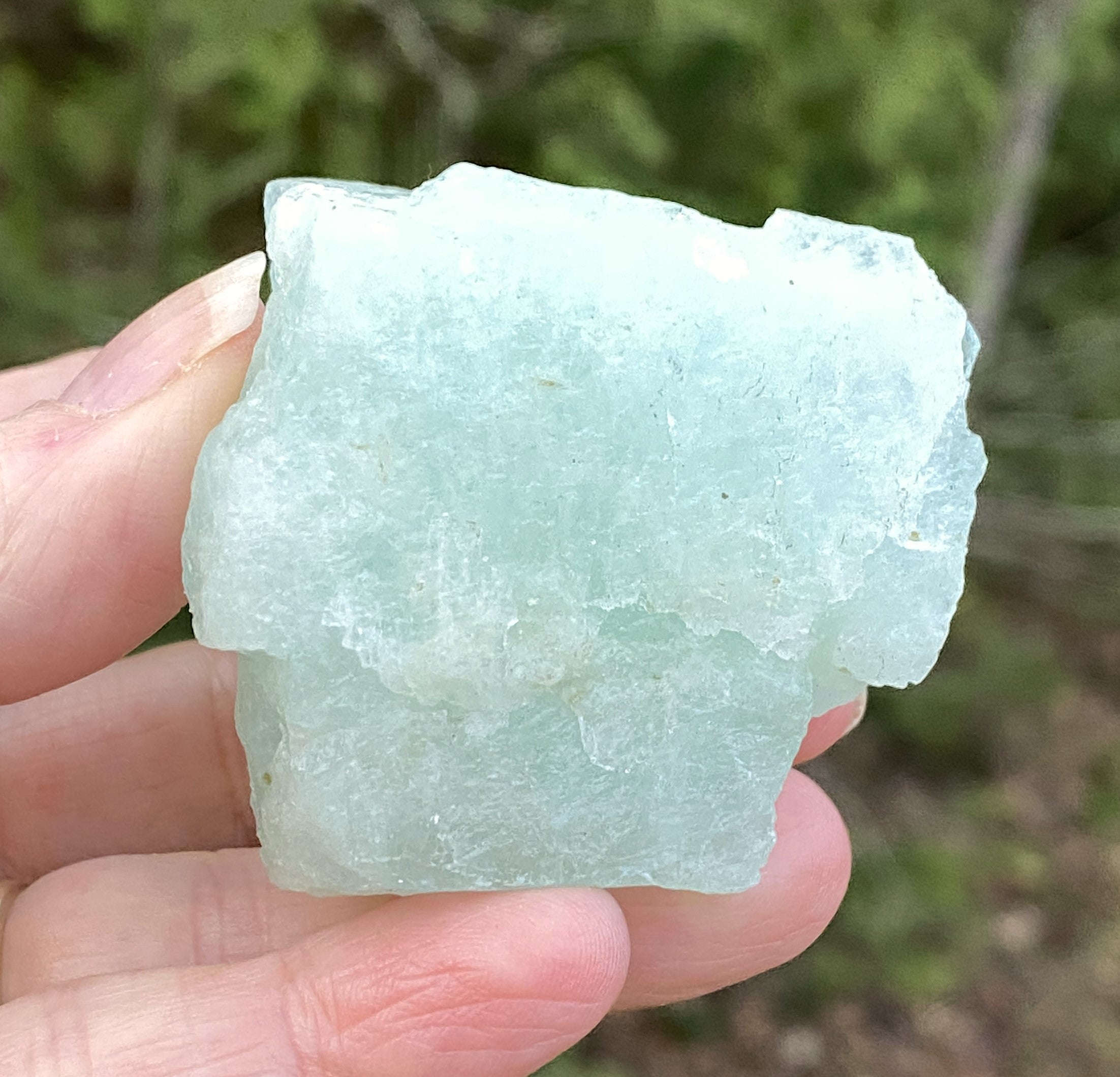 Aquamarine Raw Piece Intuition Courage Calming 31418S