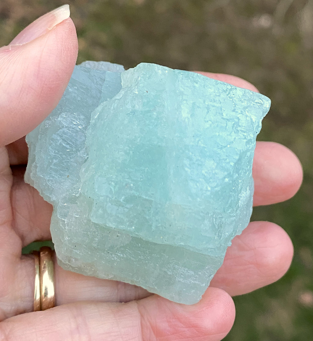 Aquamarine Raw Piece Intuition Courage Calming 31418S