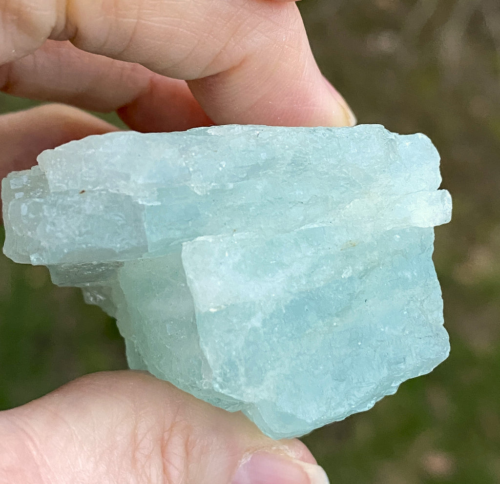 Aquamarine Raw Piece Intuition Courage Calming 31418S