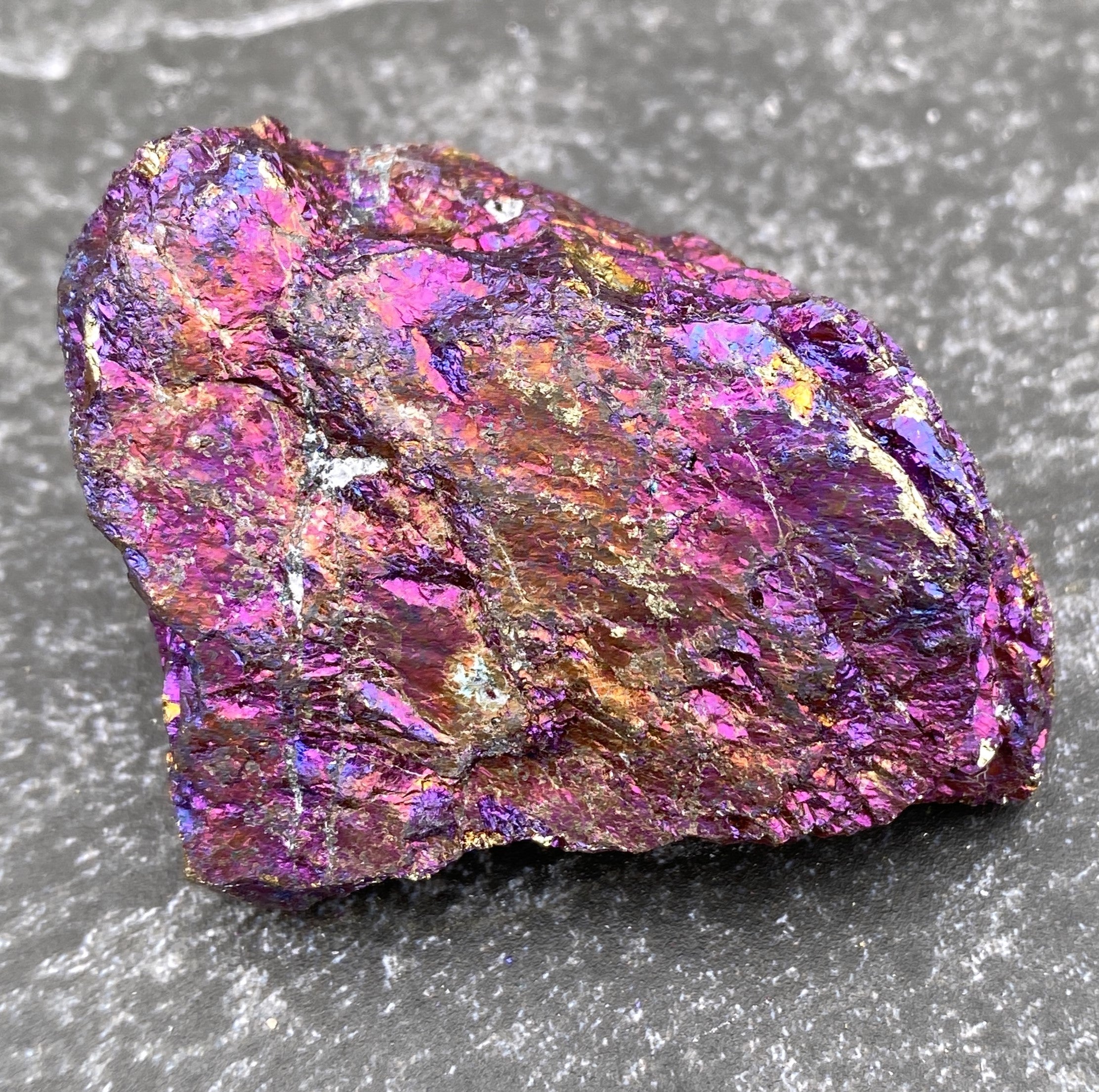Peacock Ore  Colorful Raw Piece  Wellness Joy Balance 31422S