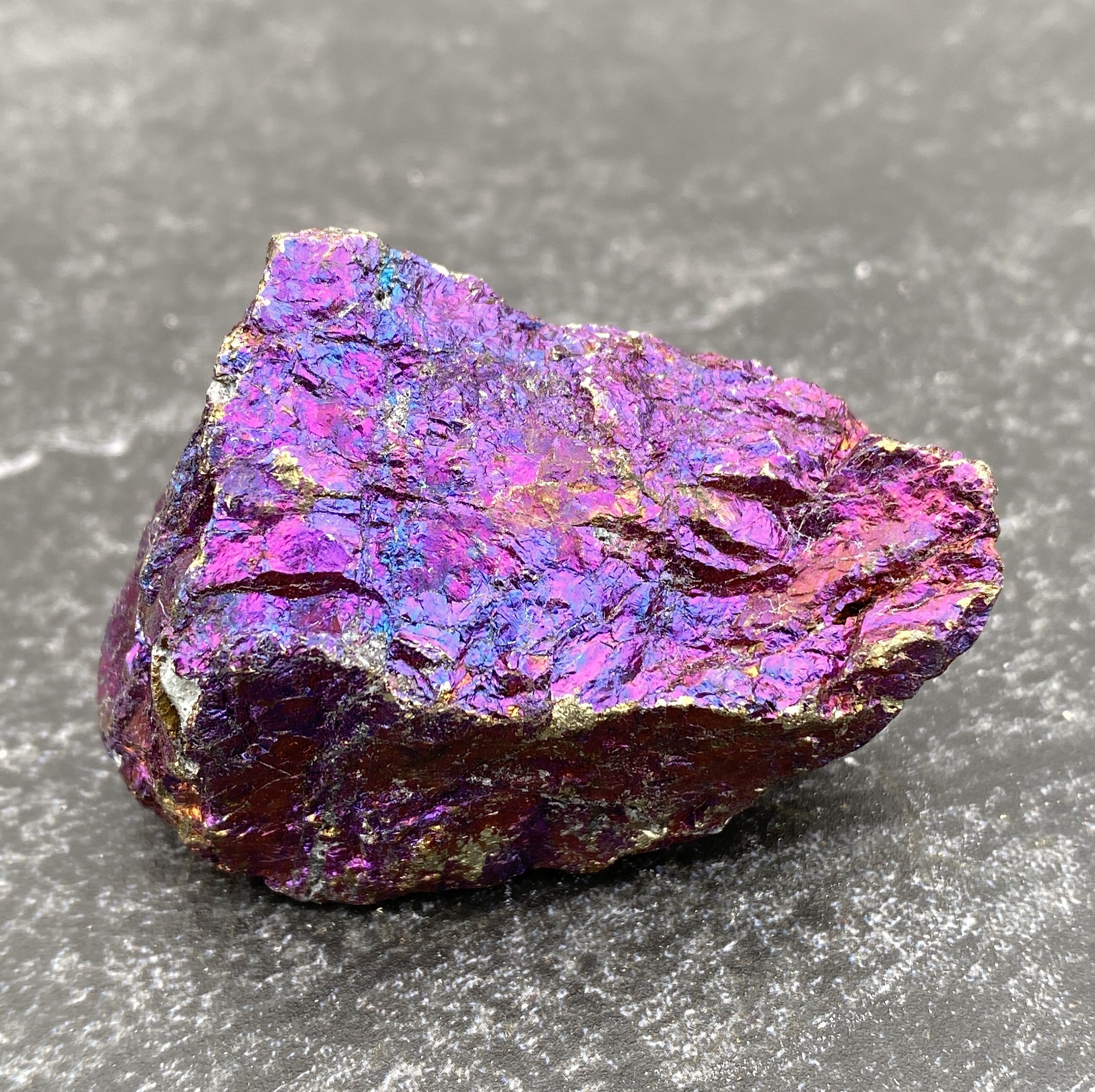 Peacock Ore  Colorful Raw Piece  Wellness Joy Balance 31422S