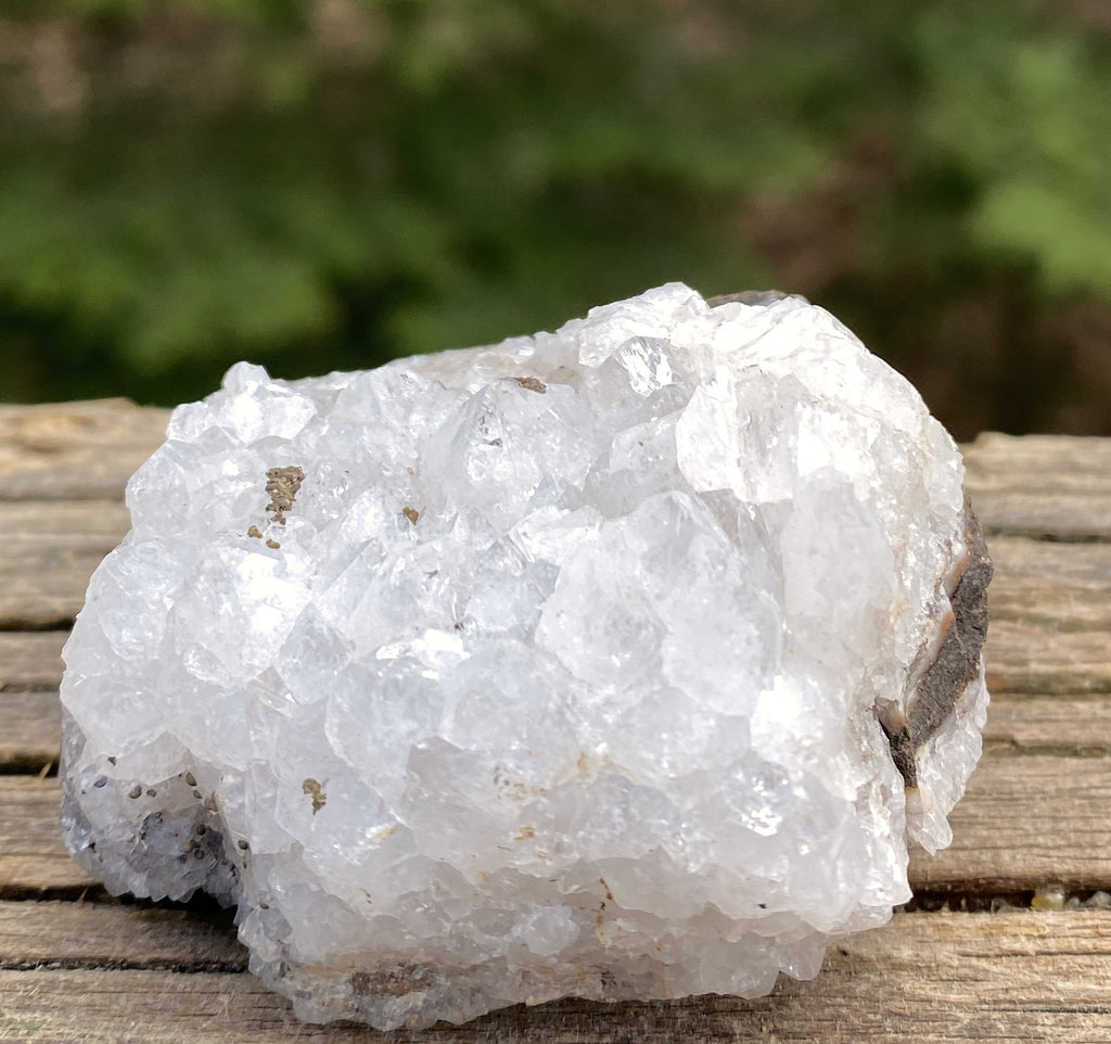 Quartz Druzy Specimen  White  Energy Amplifier Healer Protection 29289S
