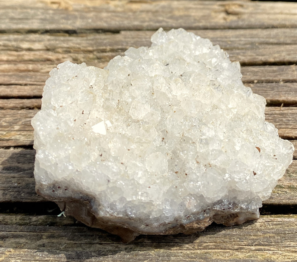 Quartz Druzy Specimen  White  Energy Ampilifer Healer Protection 31430S