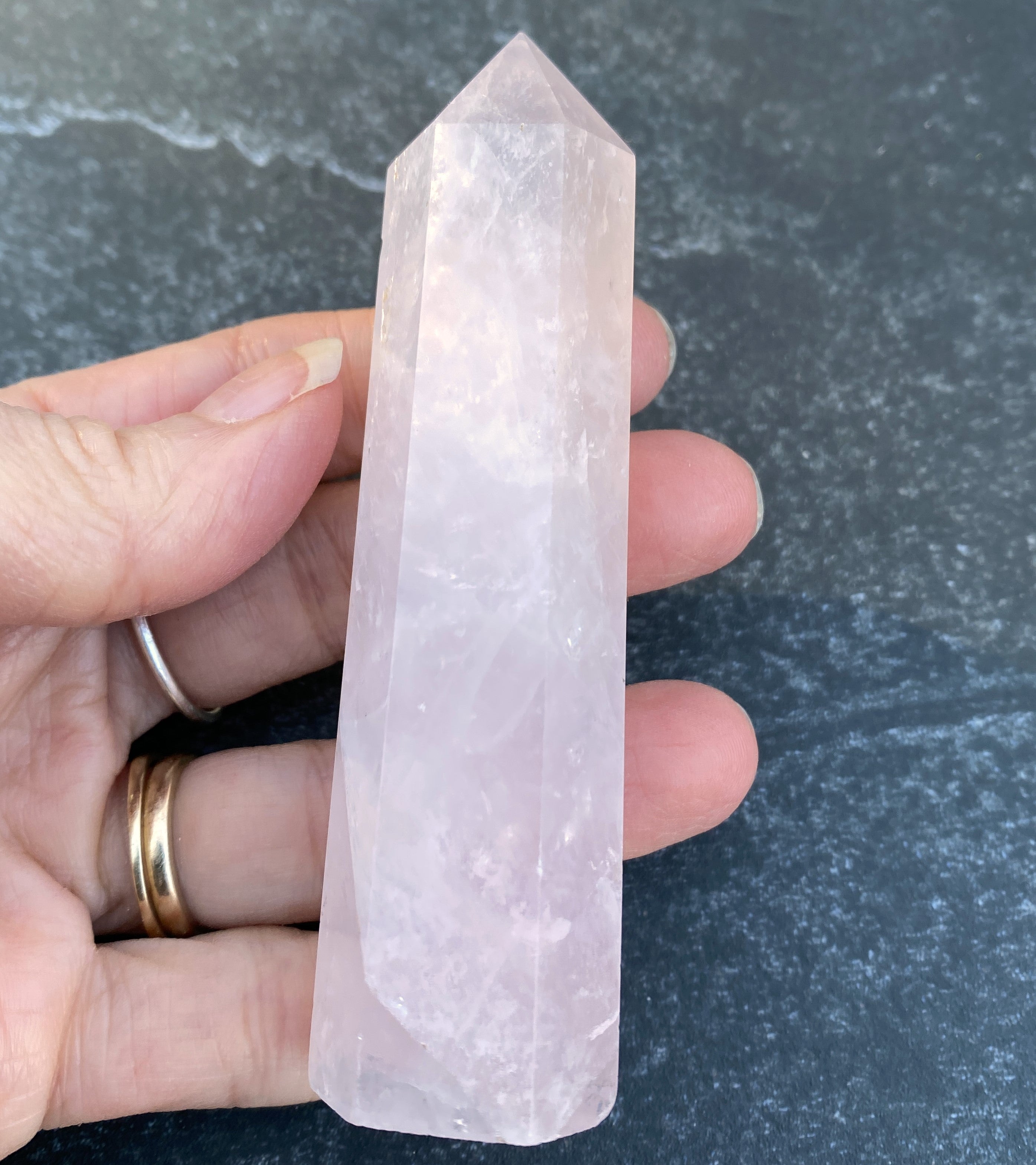 Rose Quartz Point Tower  Love Compassion 31451S