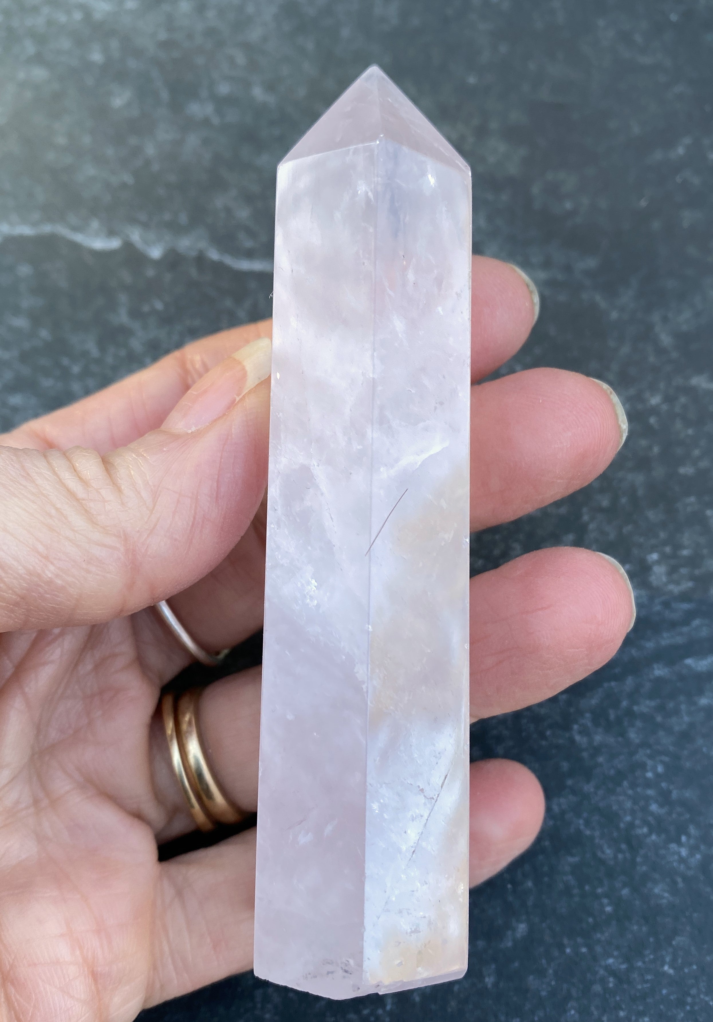Rose Quartz Point Tower  Love Compassion 31451S