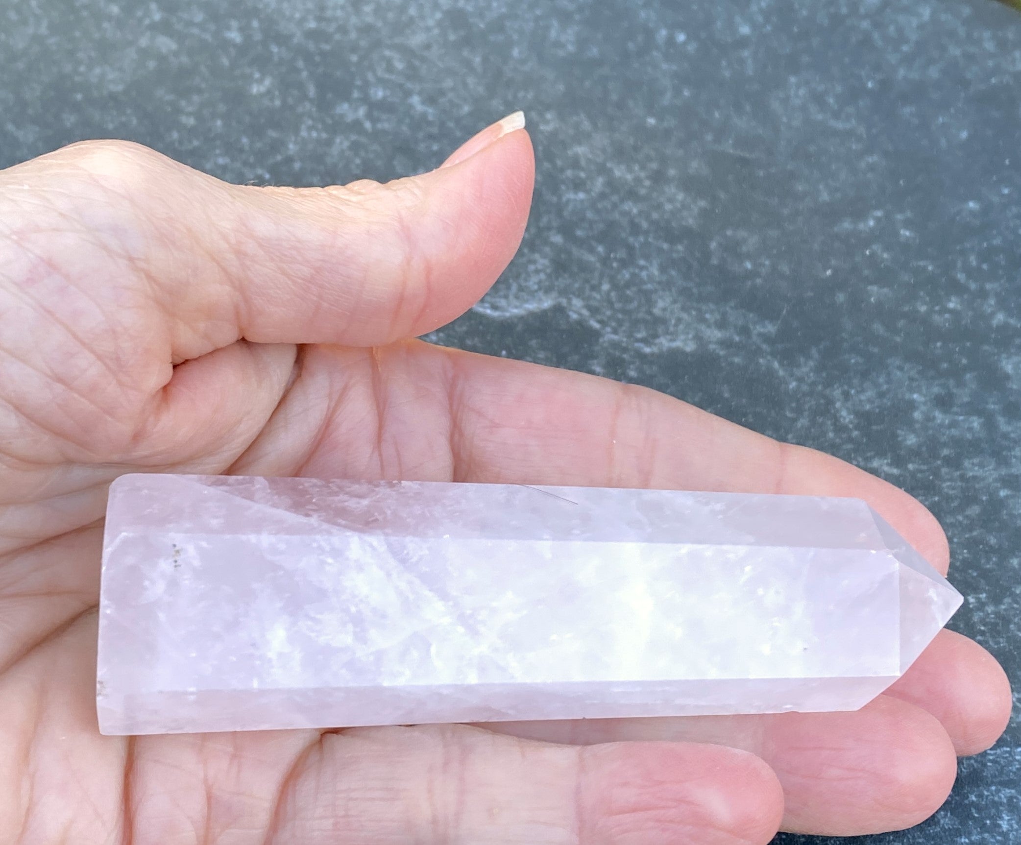 Rose Quartz Point Tower  Love Compassion 31451S