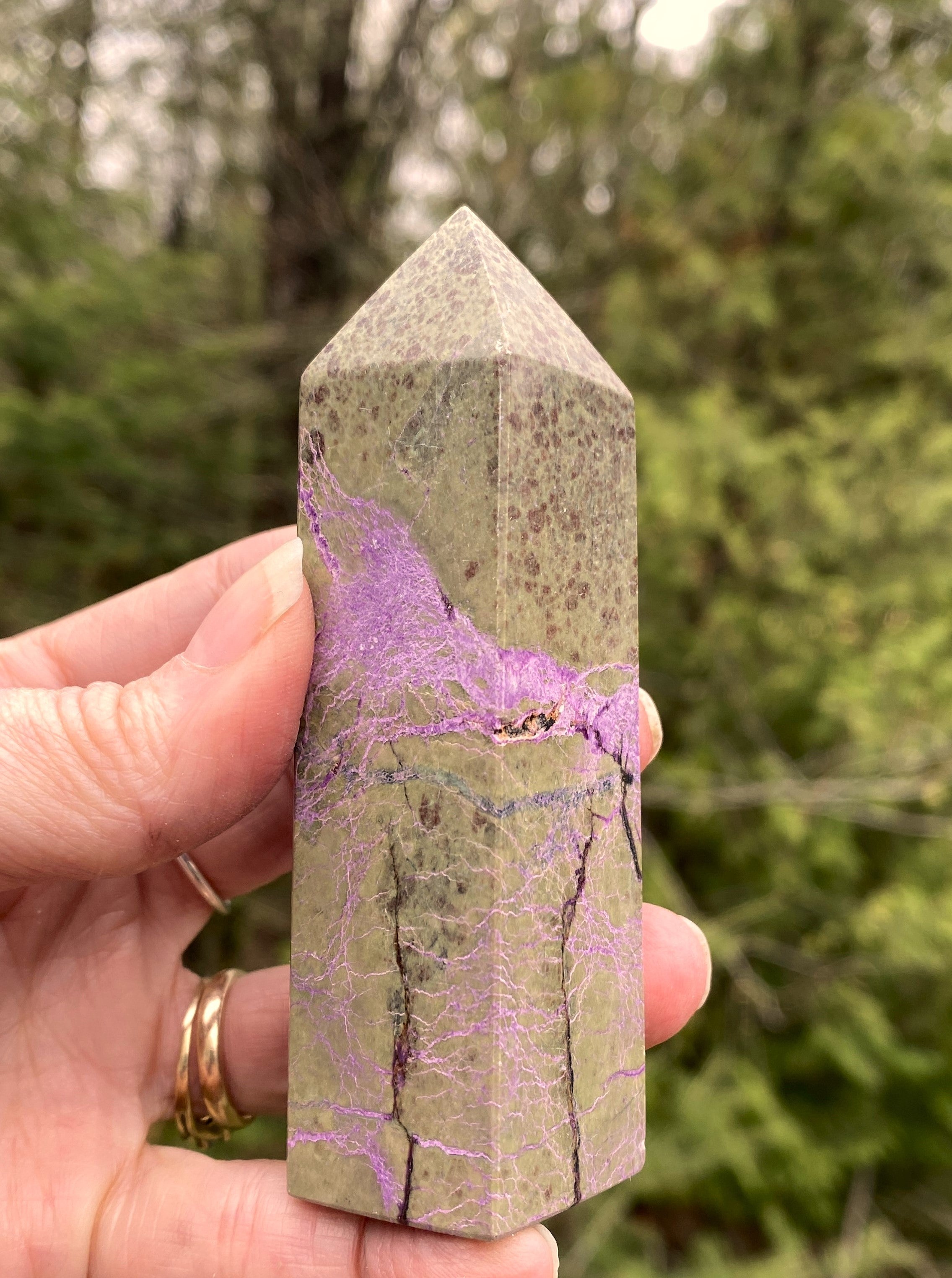 Atlantisite Obelisk Tower  Grounding Healing 31431S