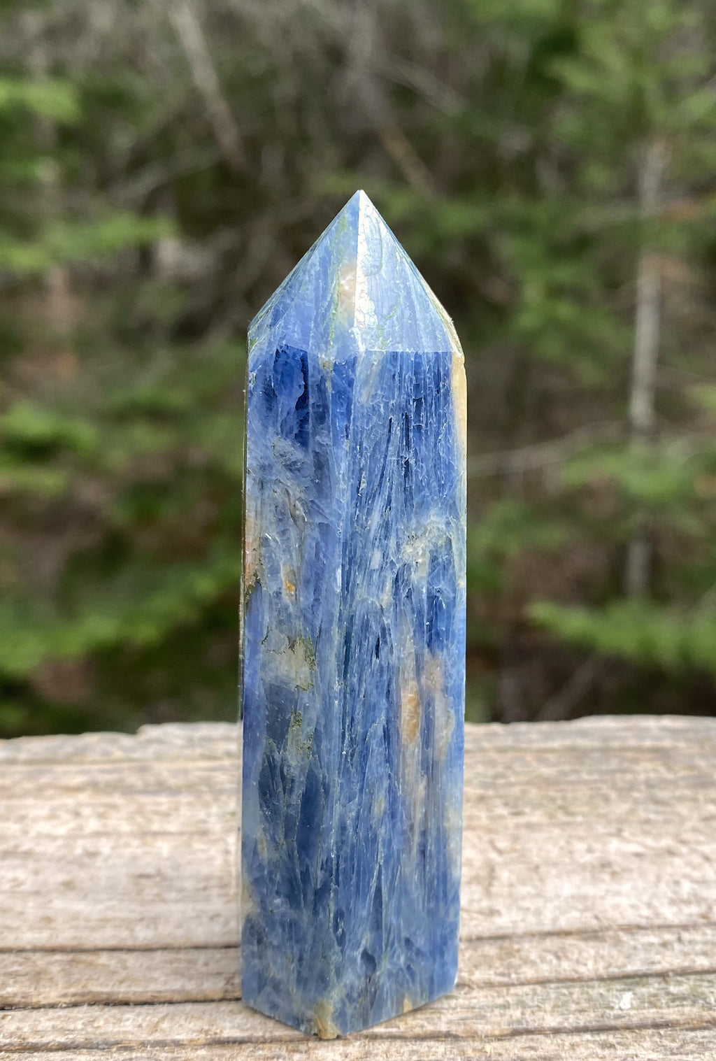 Blue Kyanite Point Tower  Attunement Meditation 31443S