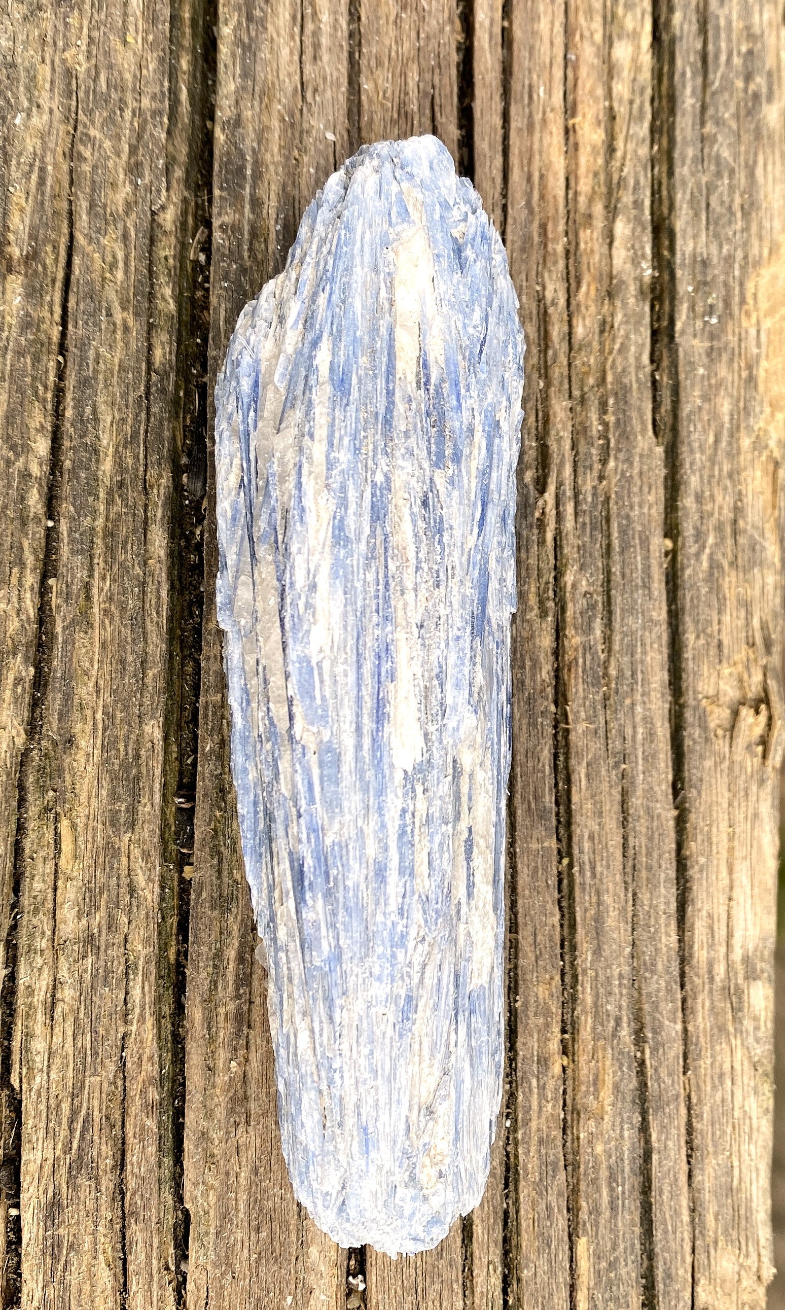 Blue Kyanite Quartz  Raw Piece Specimen  Attunement Meditation 31446S