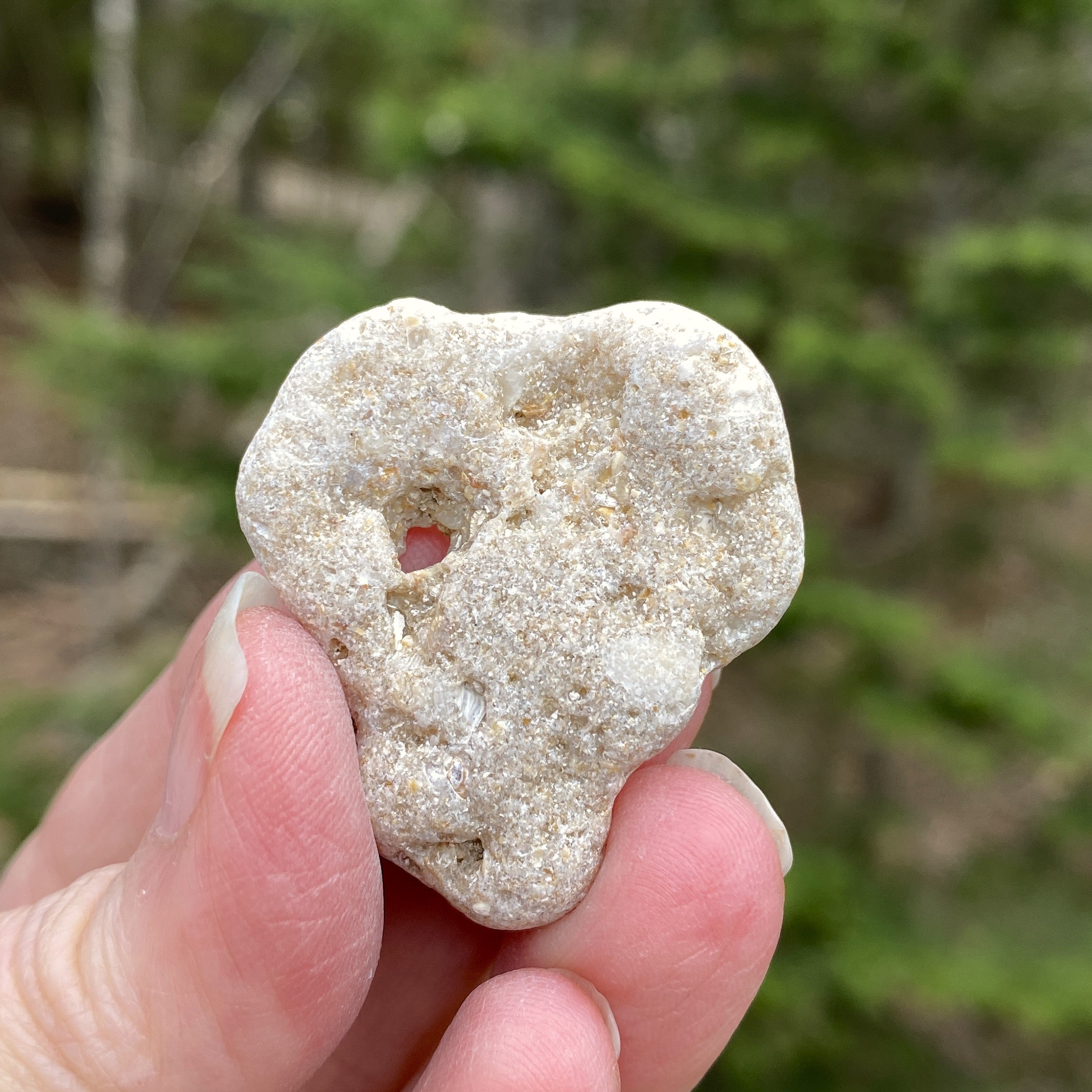 Hag Stone - Pocket Stone - USA - Grounding Balance Protection 31440S
