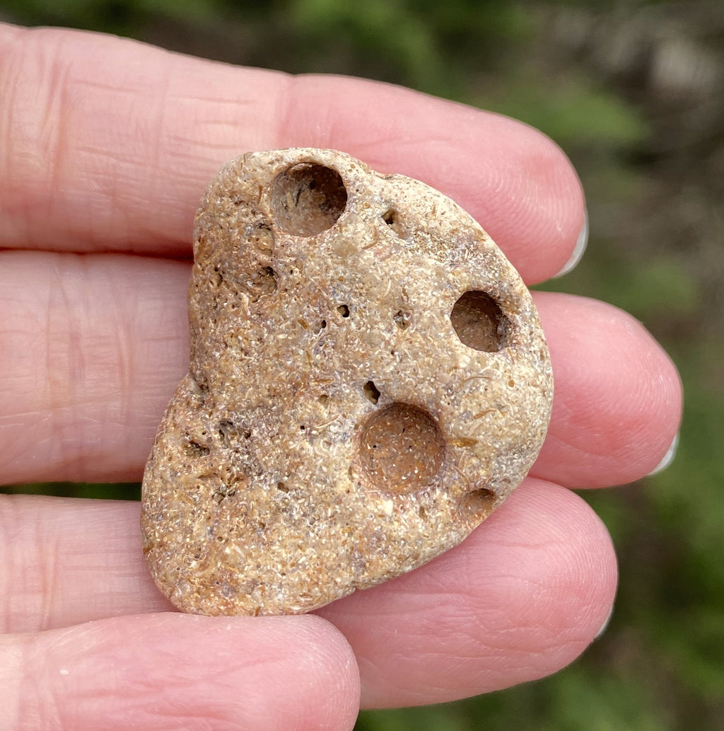 Hag Stone - Pocket Stone - USA - Grounding Balance Protection 31441S