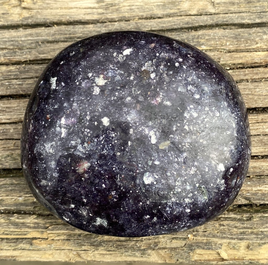 Lepidolite Large Palm Stone  Emotional Balance Calm 31481S