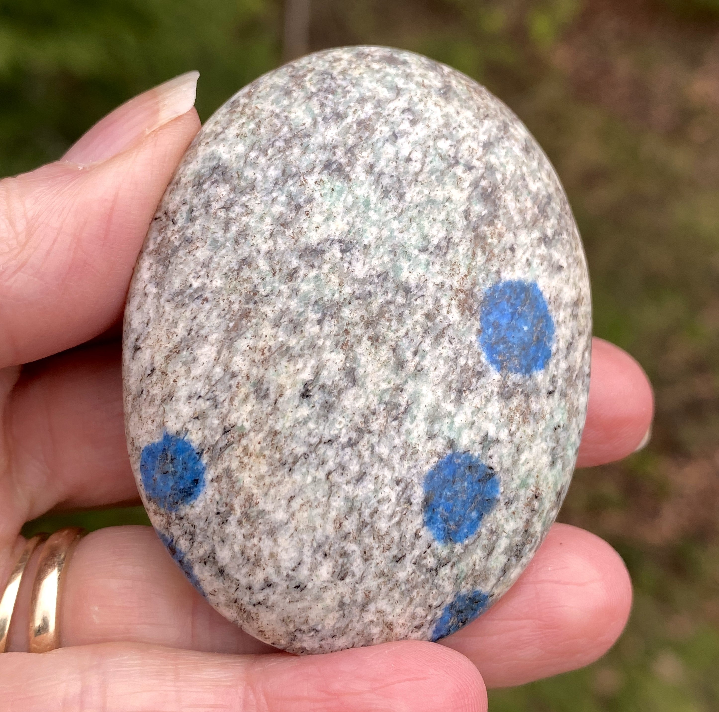 K2  Jasper Palm Stone  Blue  Communication Intuition 31455S