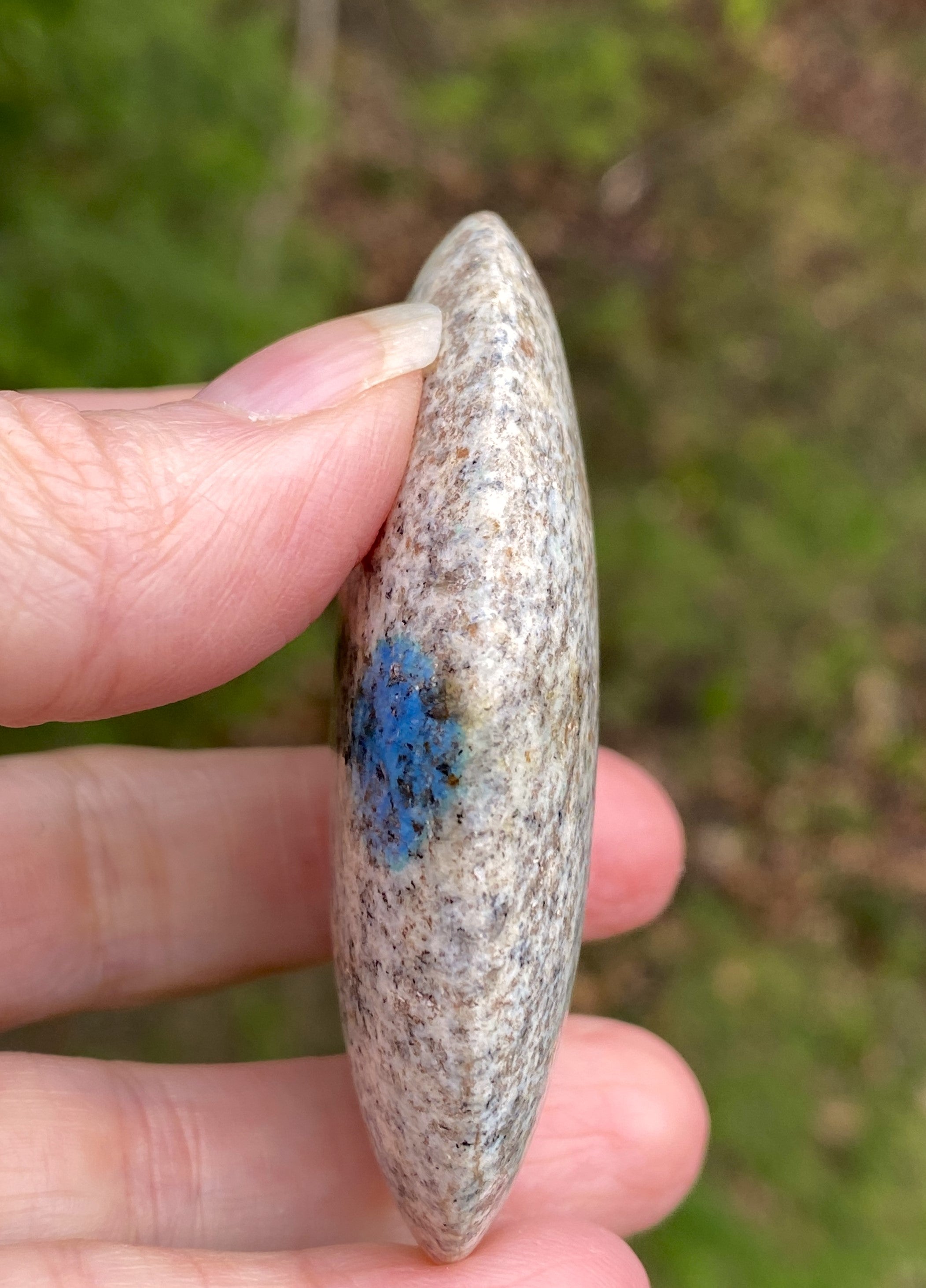 K2 Jasper Palm Stone  Blue  Communication Intuition 31454S
