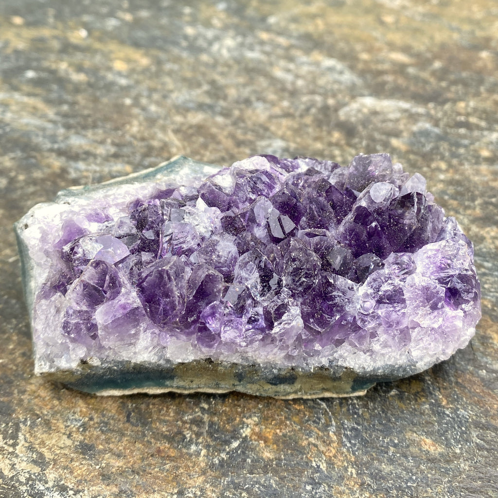 Dark Amethyst Druzy  Uruguay  Protection Balance Intuition 31484S