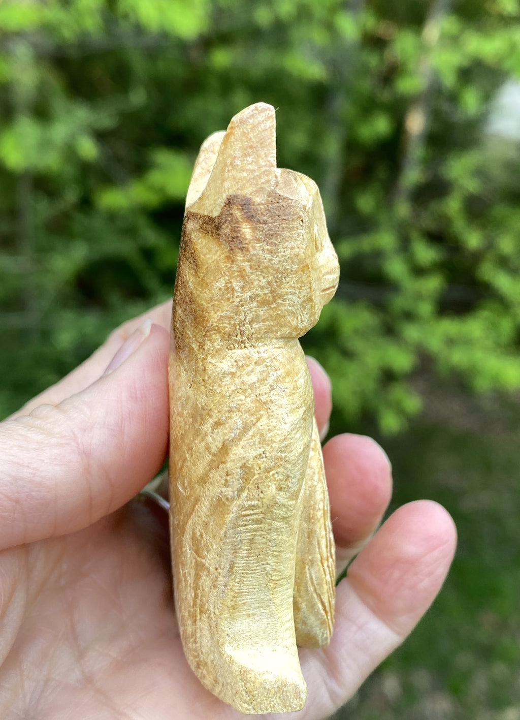 Cat Figurine  Palo Santo - Holy Wood - Purifying Cleansing 31501ET