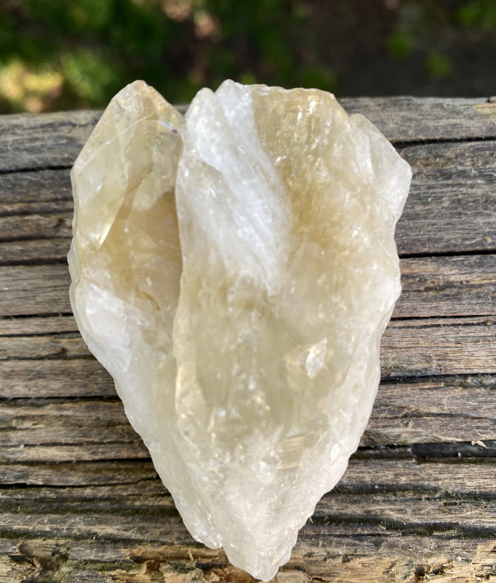 Raw Citrine  Double Point  Prosperity Protection 31612S