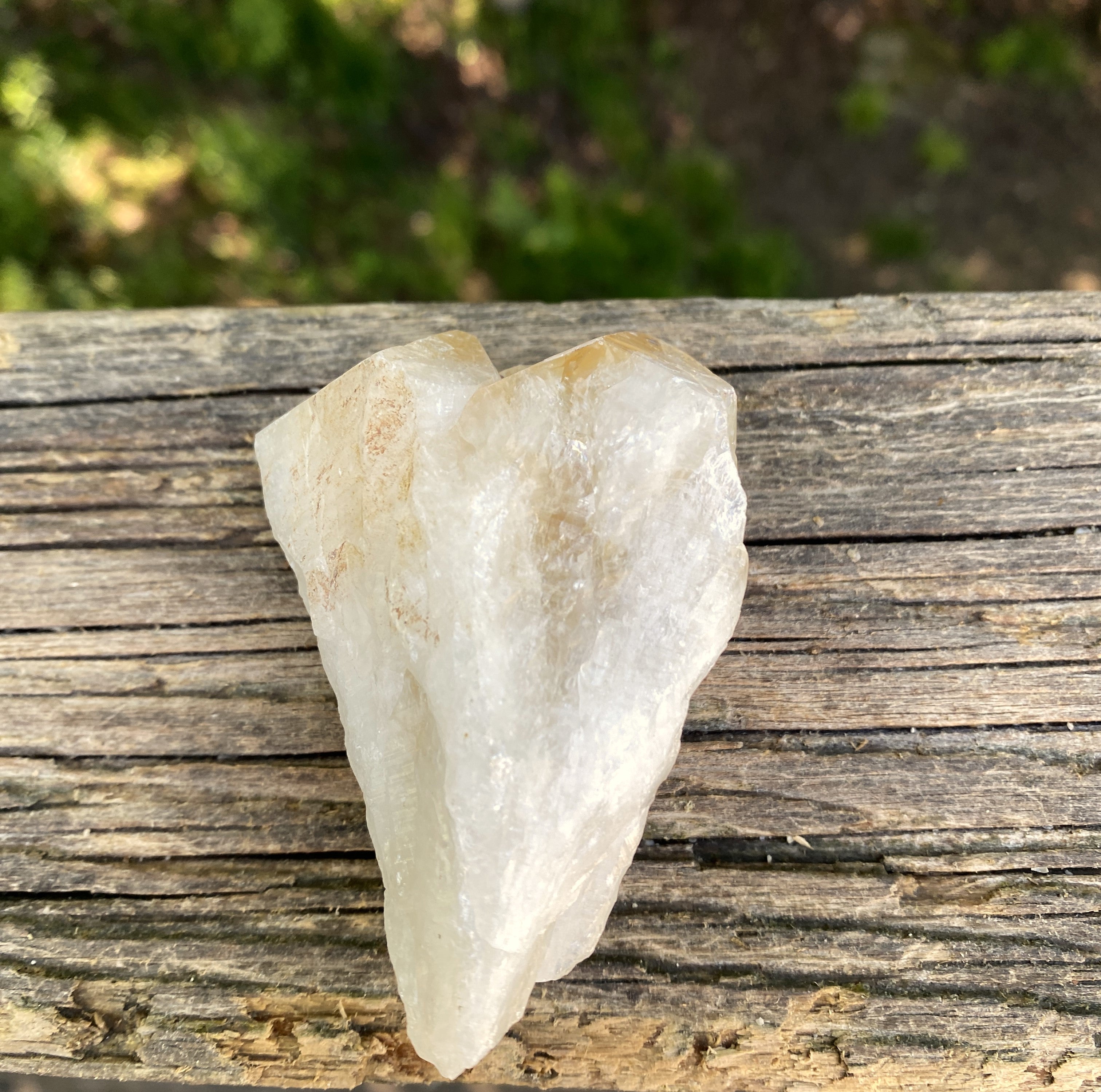 Raw Citrine  Double Point  Prosperity Protection 31612S