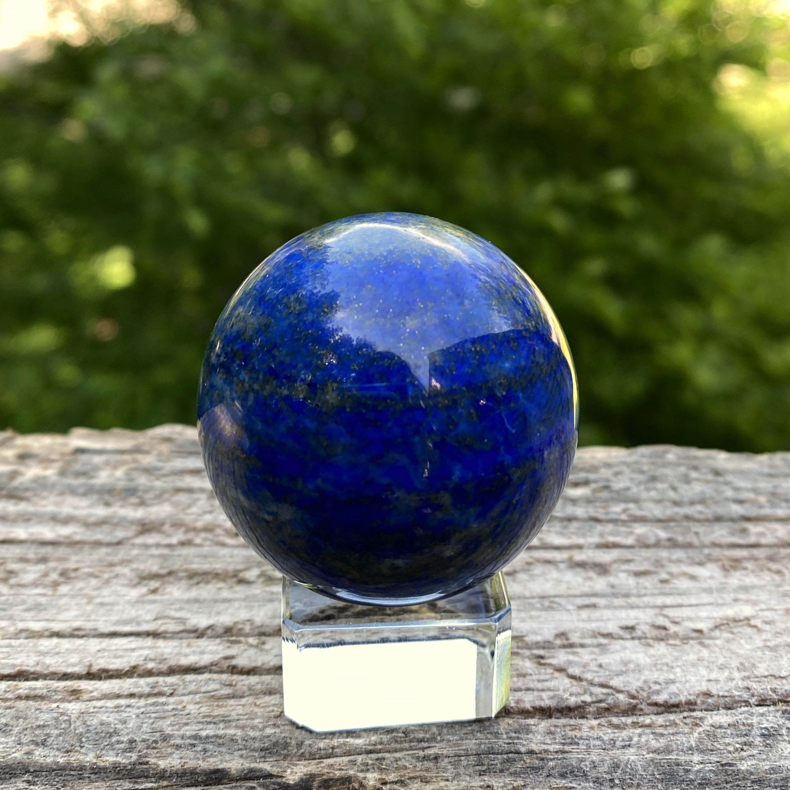 Lapis Lazuli  Sphere Stand  Blue  Protection Truth 31610S