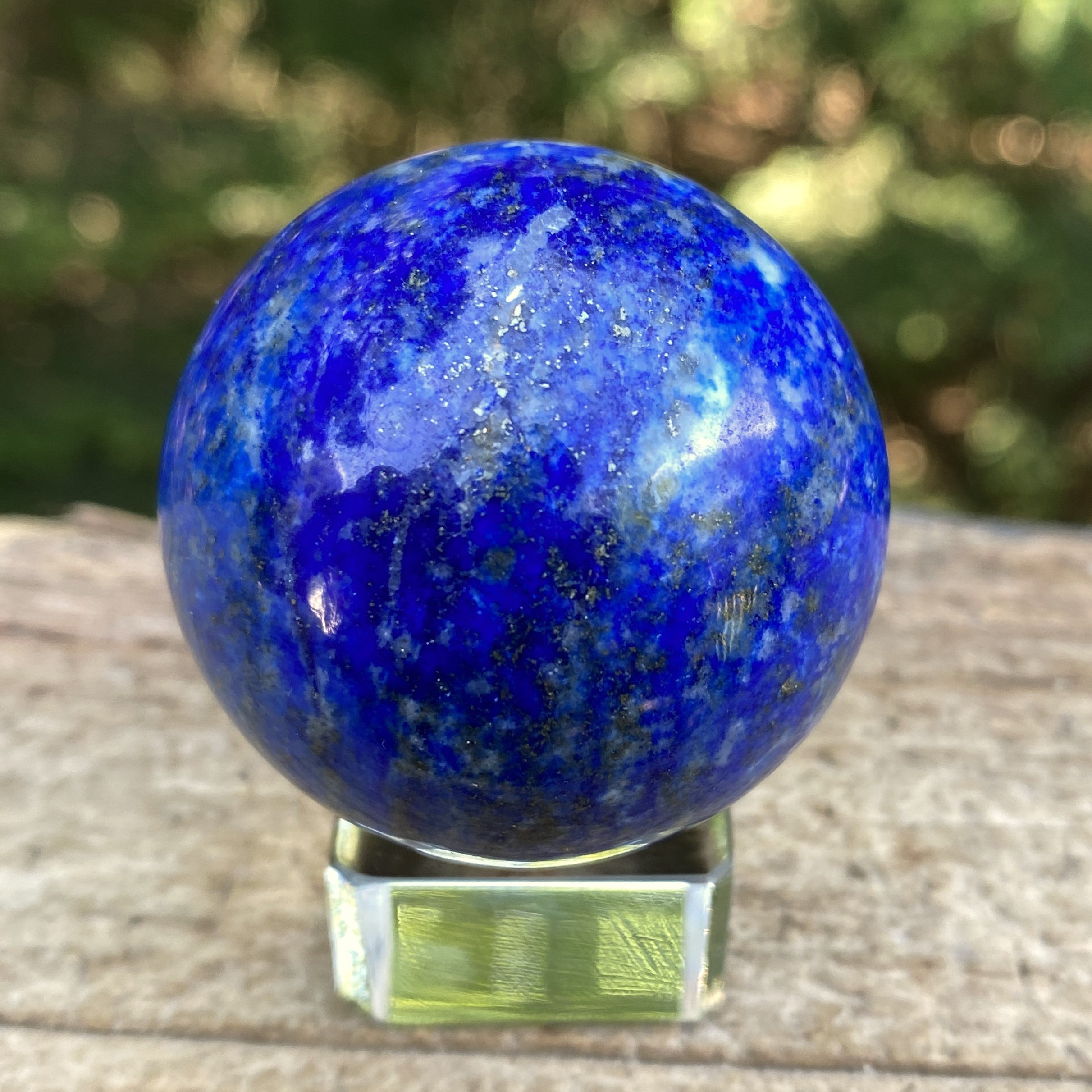 Lapis Lazuli  Sphere Stand  Blue  Protection Truth 31610S