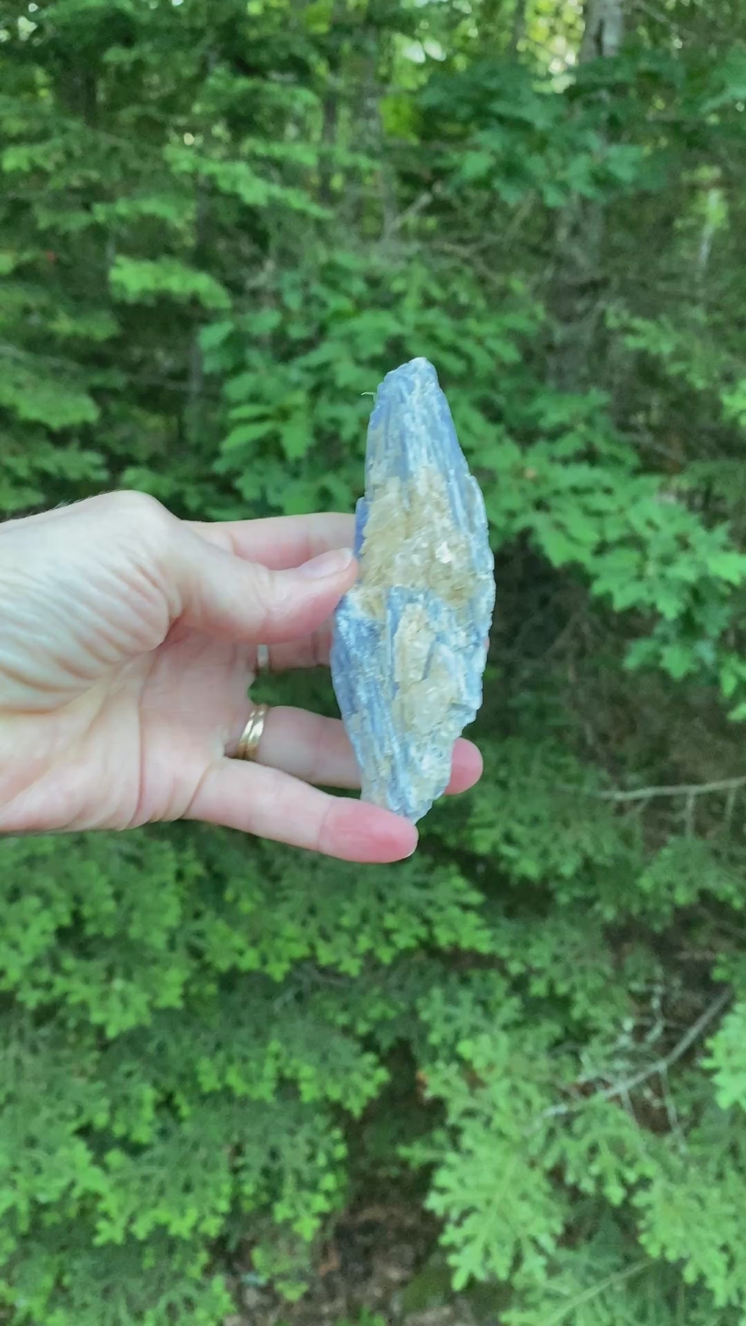 Blue Kyanite Quartz Specimen  Attunement Meditation 31570S