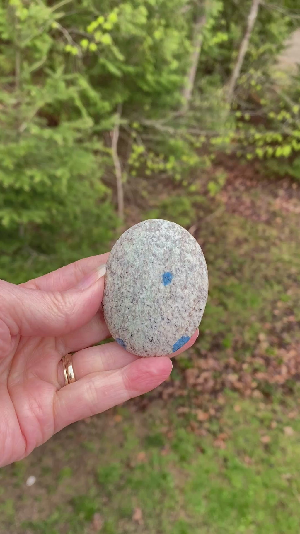 K2  Jasper Palm Stone  Blue  Communication Intuition 31455S