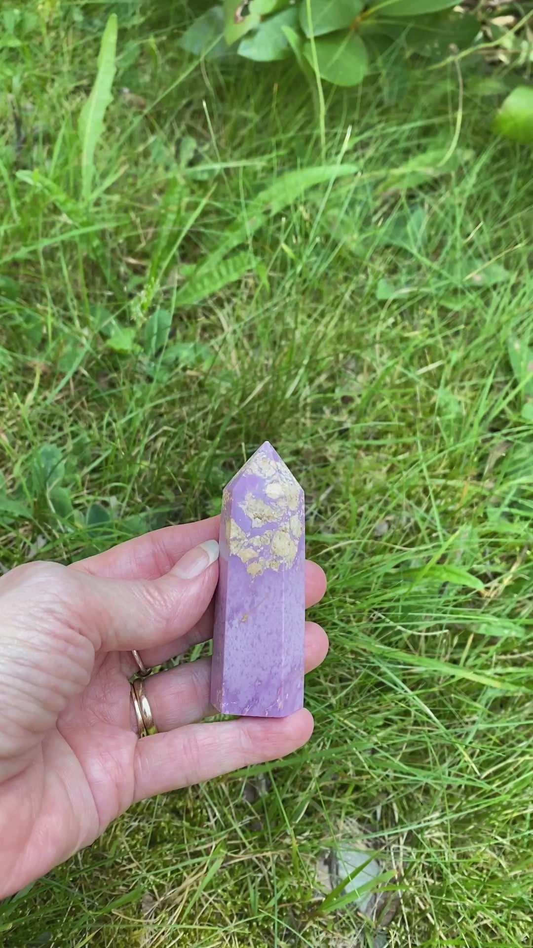1 Phosphosiderite Point RARE Peru Healing & Hope  Balance 31690S