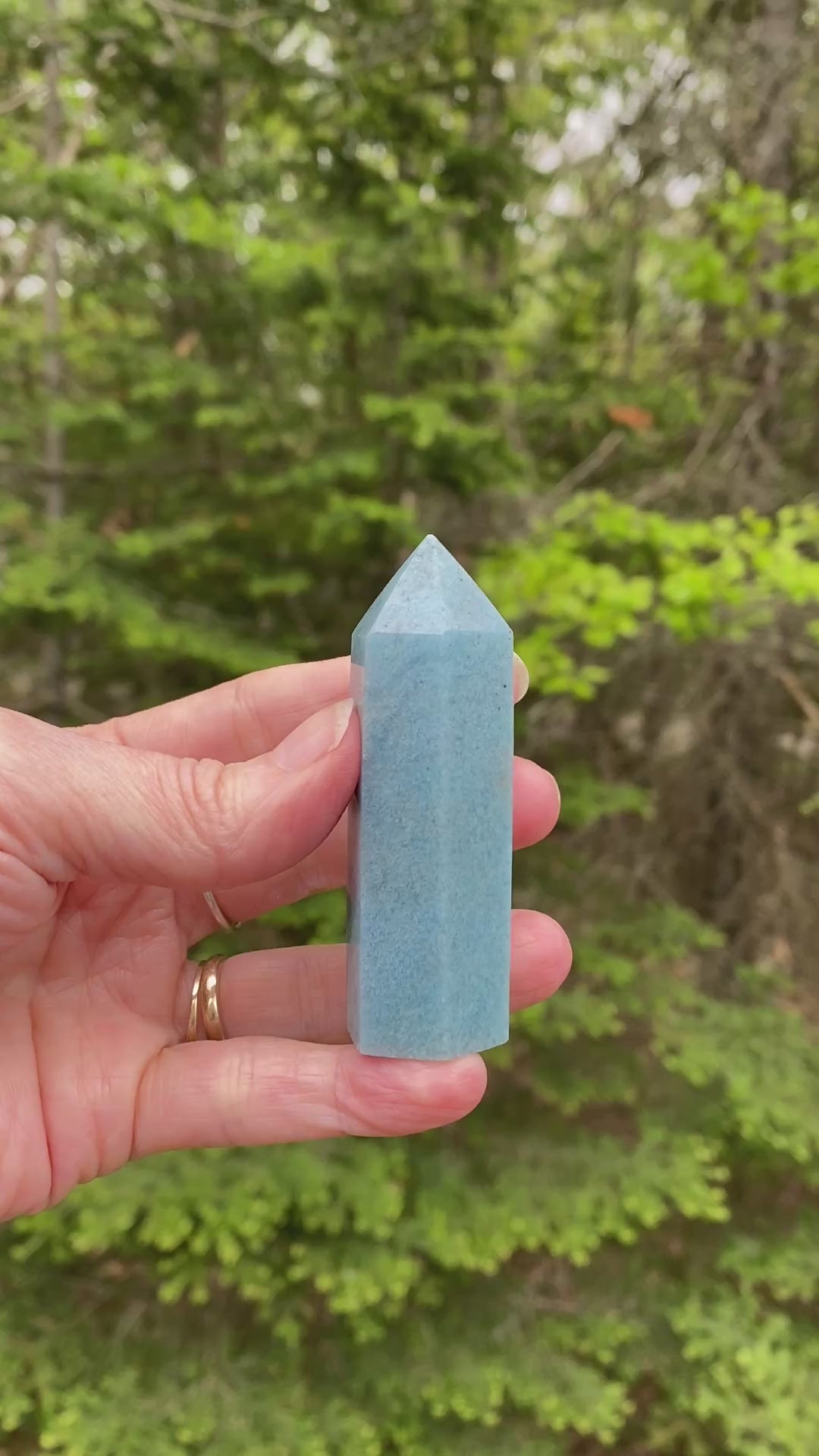 Trolleite Point Tower  Blue  Truth Spiritual Connection Calm 31504S