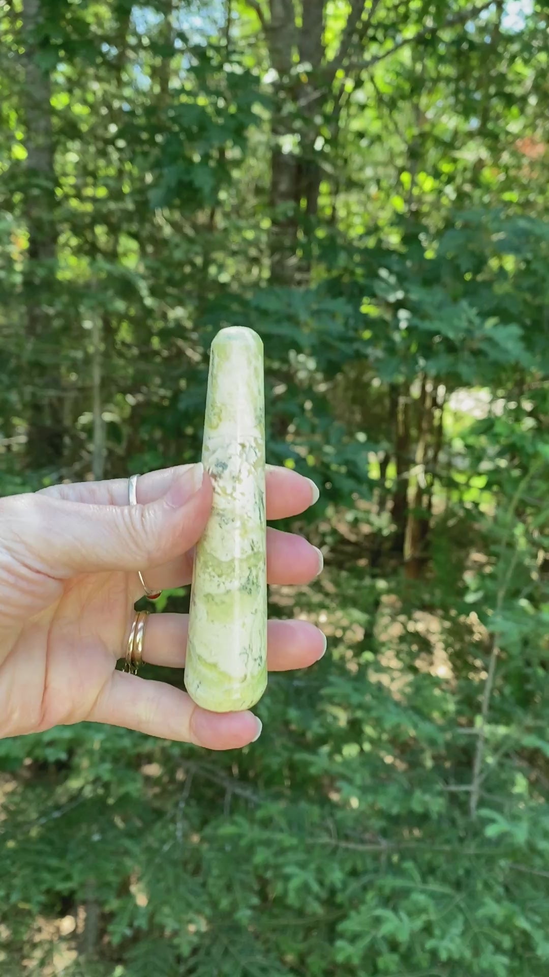 Serpentine Wand 4"  Healing Wisdom Clearing 31628S