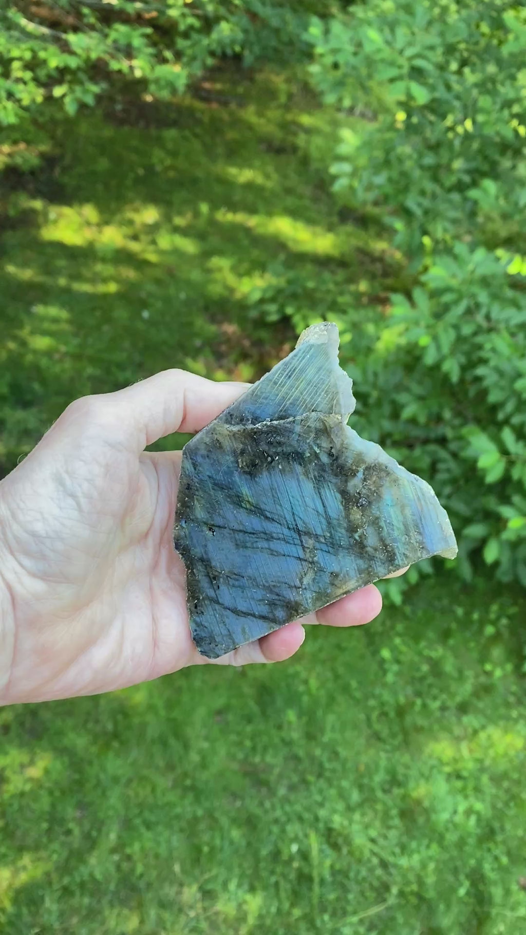 Labradorite Slab  Piece  Mystical Stone Intuition Protective 31708S
