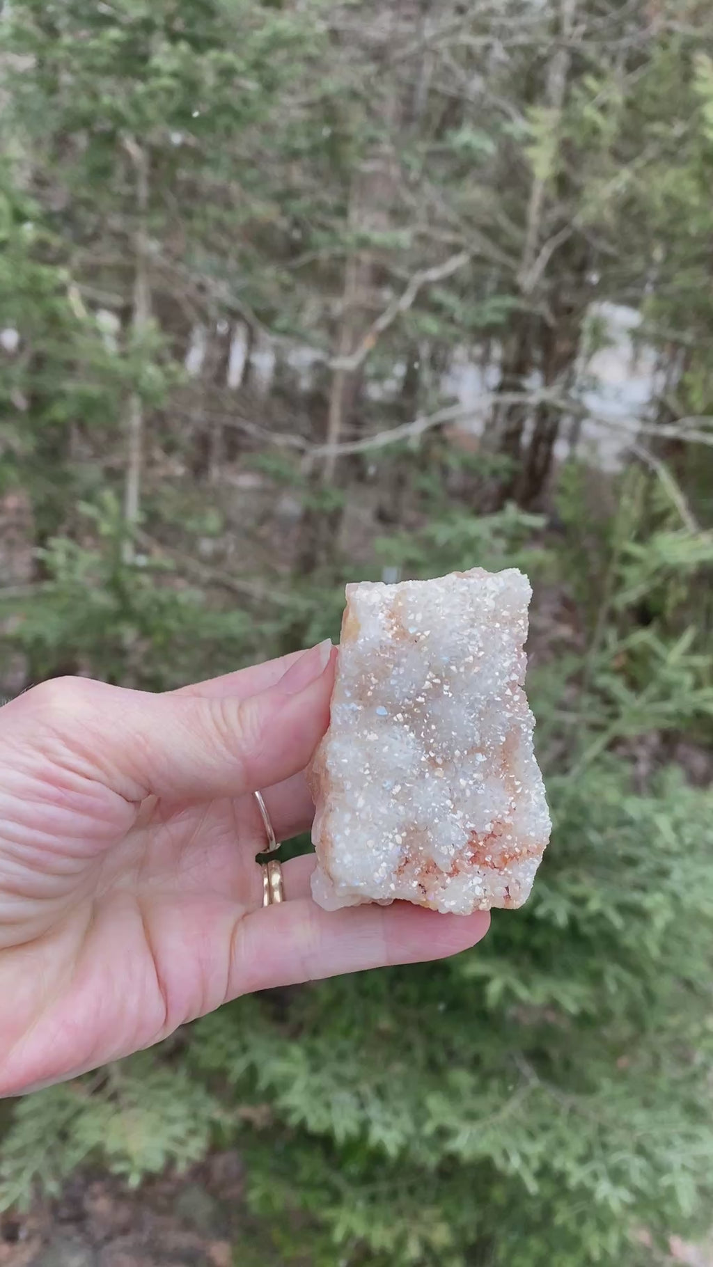 Angel Aura Quartz Druzy Specimen  Meditation Peace 31426S