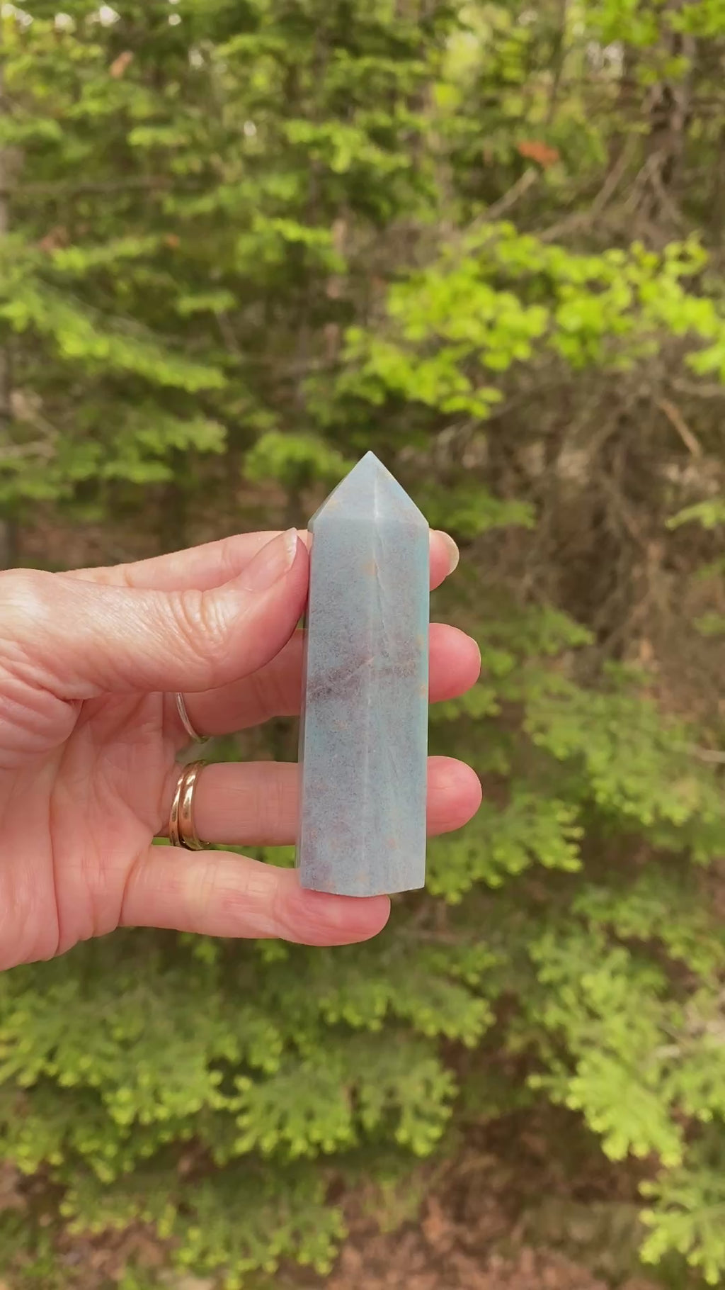 Trolleite Point Tower  Blue  Truth Spiritual Connection Calm 31505S